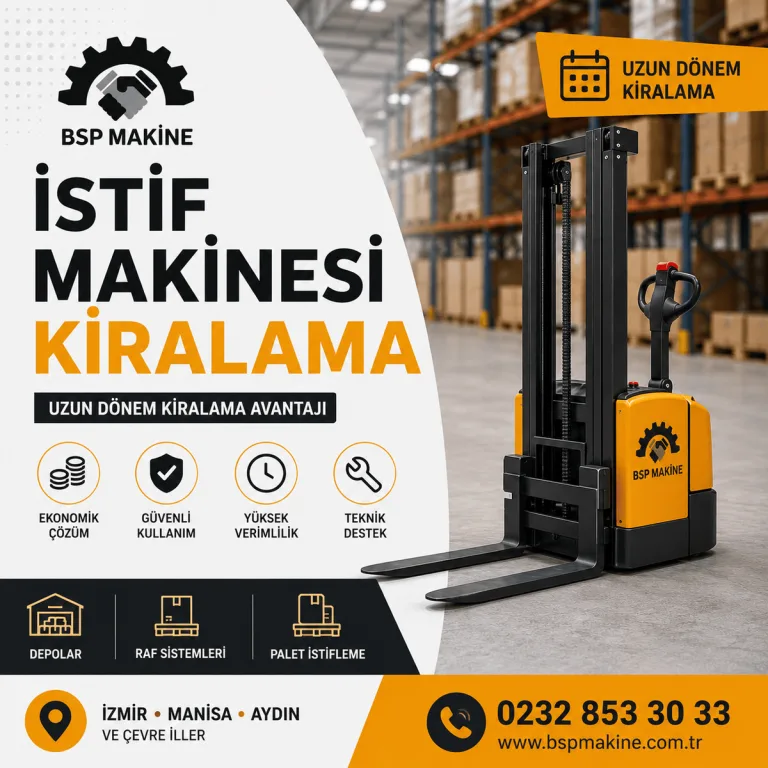 İSTİF MAKİNESİ KİRALAMA